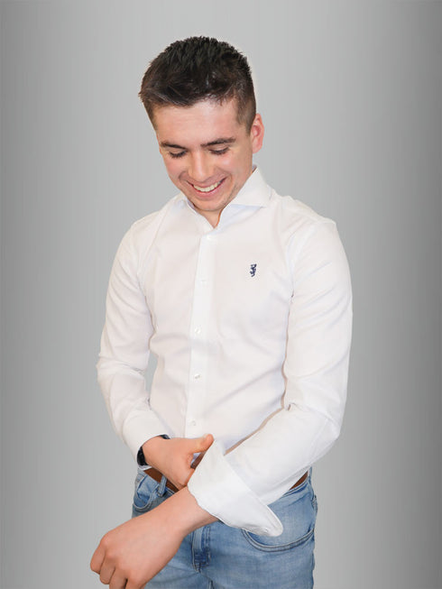 Hemd Eterna - Cover Shirt Twill (einfarbig)