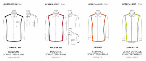 Hemd Eterna - Cover Shirt Twill (einfarbig)