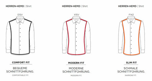 Hemd Eterna - Cover Shirt Twill (zweifarbig)